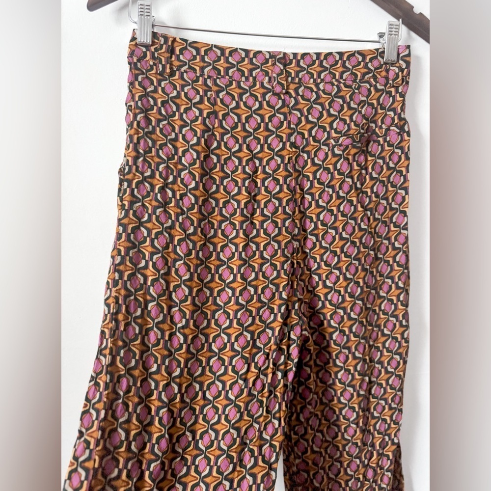 Talulah Retro 70s Style Geometric Pants - Picture 6 of 7